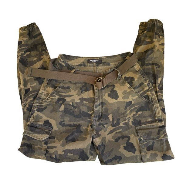American Bazi Green Camo Joggers Size M - Picture 4 of 7